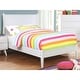 preview thumbnail 2 of 10, Coop Mid-Century Modern Wood Teen Platform Bed by Furniture of America White - Full