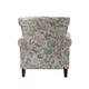 HULALA HOME Nailhead Trim Traditional Accent Armchair with Rolled Arms