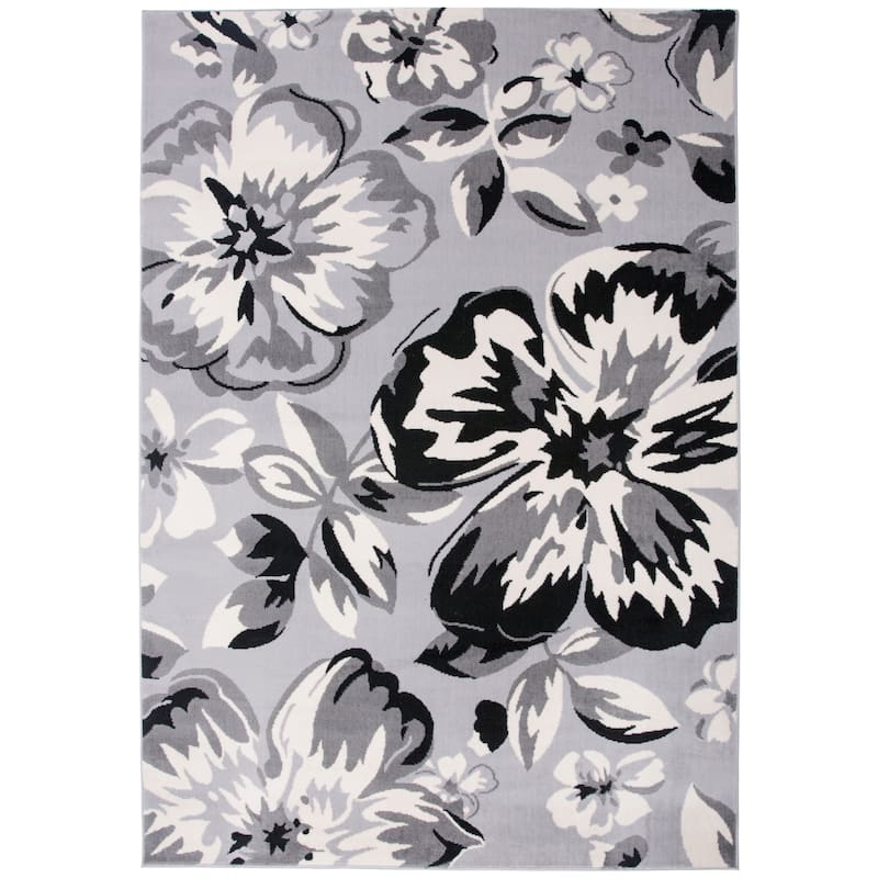 World Rug Gallery Modern Floral Design Area Rug