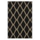 preview thumbnail 23 of 34, Mohawk Home Prism Lattice Area Rug 3' 9" x 5' 6" - Black - Runner/Rectangle