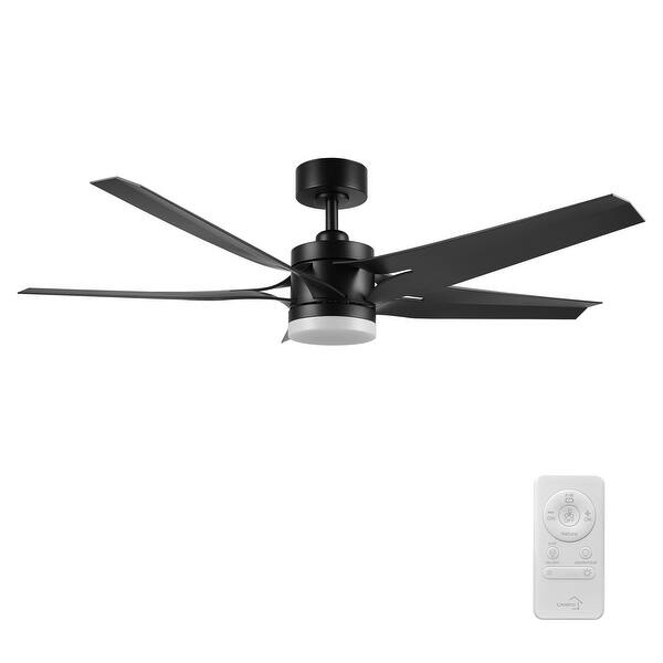 Rem Fans Remington 52-inch Indoor Ceiling Fan with Remote and Light Kit Included ...