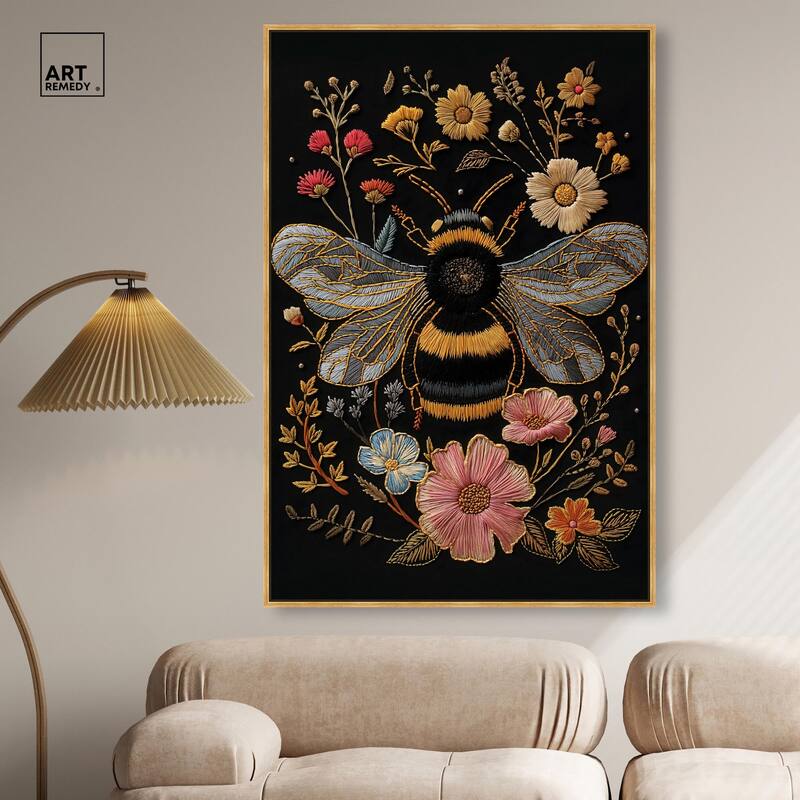 Honeyed Herald I Canvas by Art Remedy