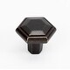 preview thumbnail 3 of 3, Alno Nicole 1-1/4 Inch Geometric Cabinet Knob Barcelona