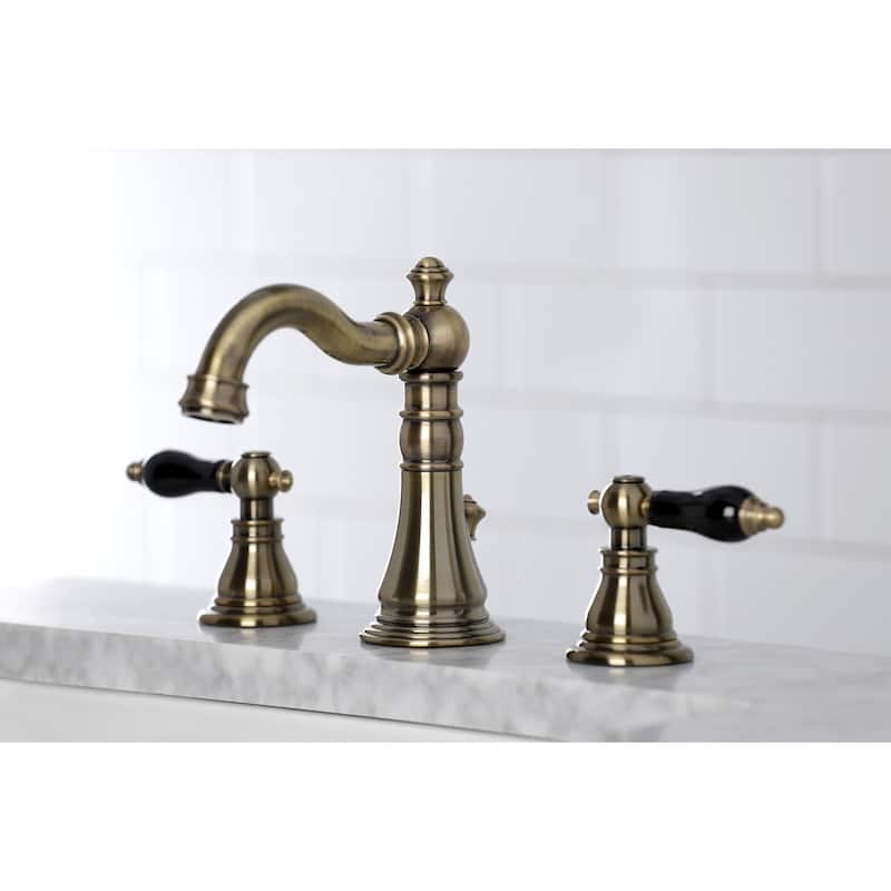 Kingston Brass Duchess 8 in. Widespread Bathroom Faucet - Antique Brass