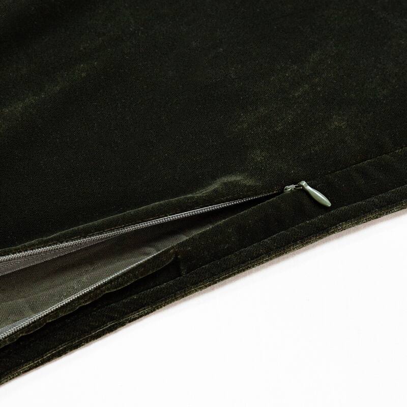 Indigo Hill by HiEnd Accents Estelle Velvet Solid Fluffy Bedding 3 Piece Comforter with Pillow Shams