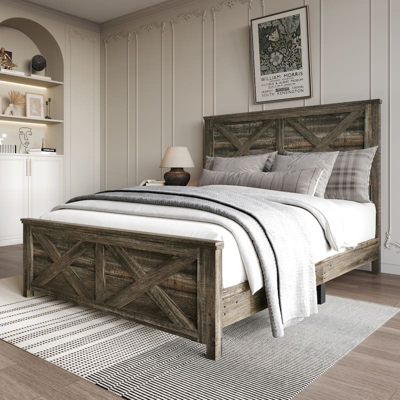 Clayfell Charboneau Panel Bed