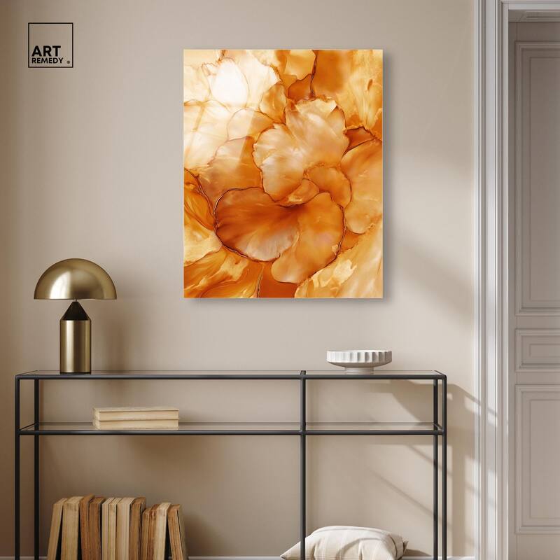 Sunlit Bloom II Acrylic by Art Remedy, Ready to Hang