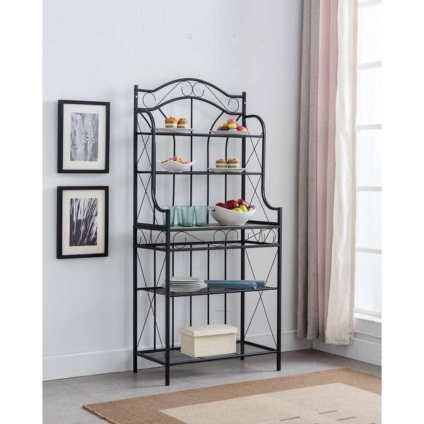 5-Tier Freestanding Bakers Rack - On Sale - Bed Bath & Beyond - 38912029
