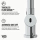 preview thumbnail 8 of 12, VIGO Gramercy 17" H Single Handle Pull-Down Spout Kitchen Faucet with Touchless Sensor