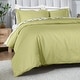 preview thumbnail 2 of 5, Superior Egyptian Cotton 650 Thread Count Solid Duvet Cover Set