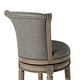 preview thumbnail 66 of 110, Maven Lane 31" Pullman Swivel Bar Height Kitchen Stool