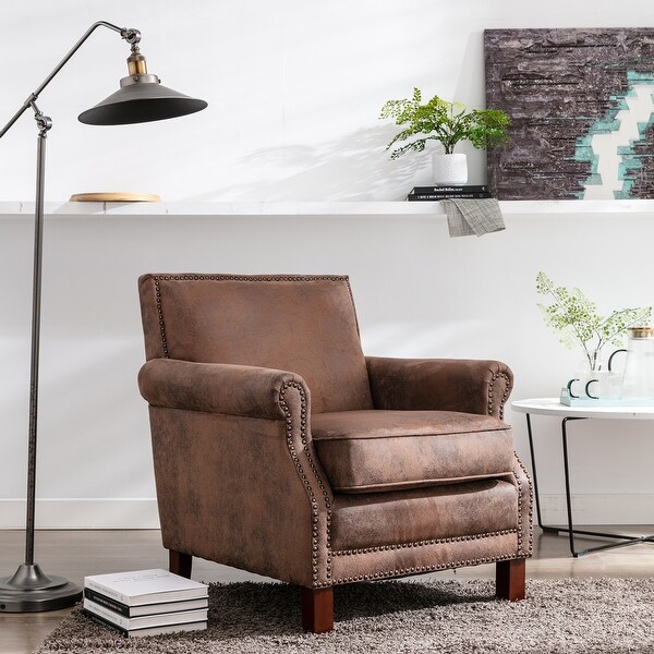 Nailhead hotsell club chair