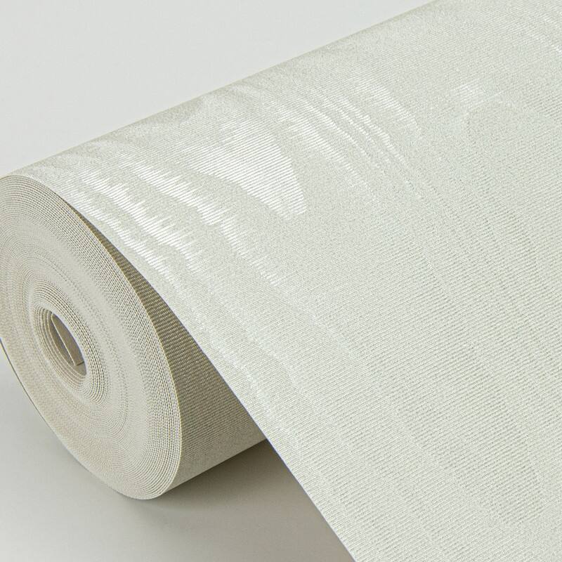 Sirpi Angelina Silver Moire Wallpaper - 20.9 x 396 x 0.025