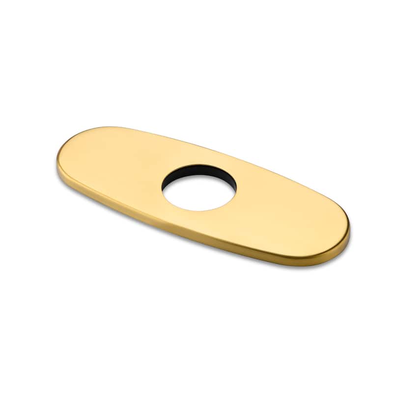 Luxier 6 in Bathroom Sink Faucet Hole Cover Deck Plate Escutcheon