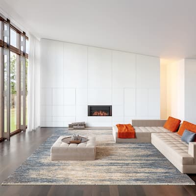Fiadh Abstract Fringe Area Rug