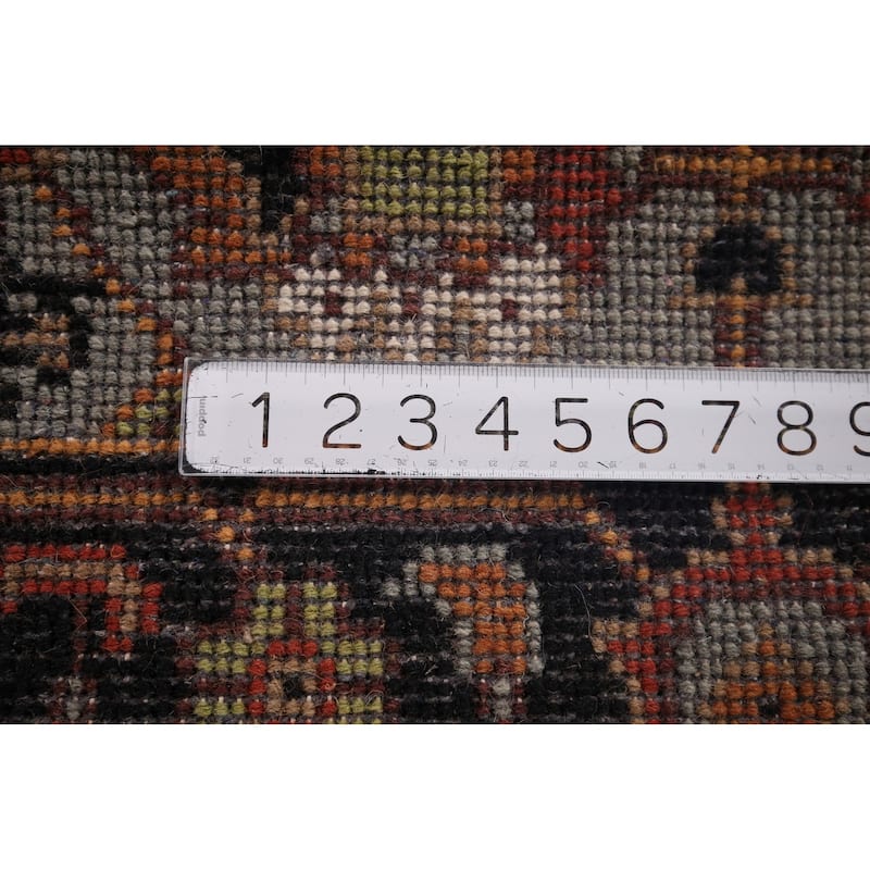 Lilian Oriental Foyer Rug Hand-Knotted Wool Carpet - 3'0"x 5'0"