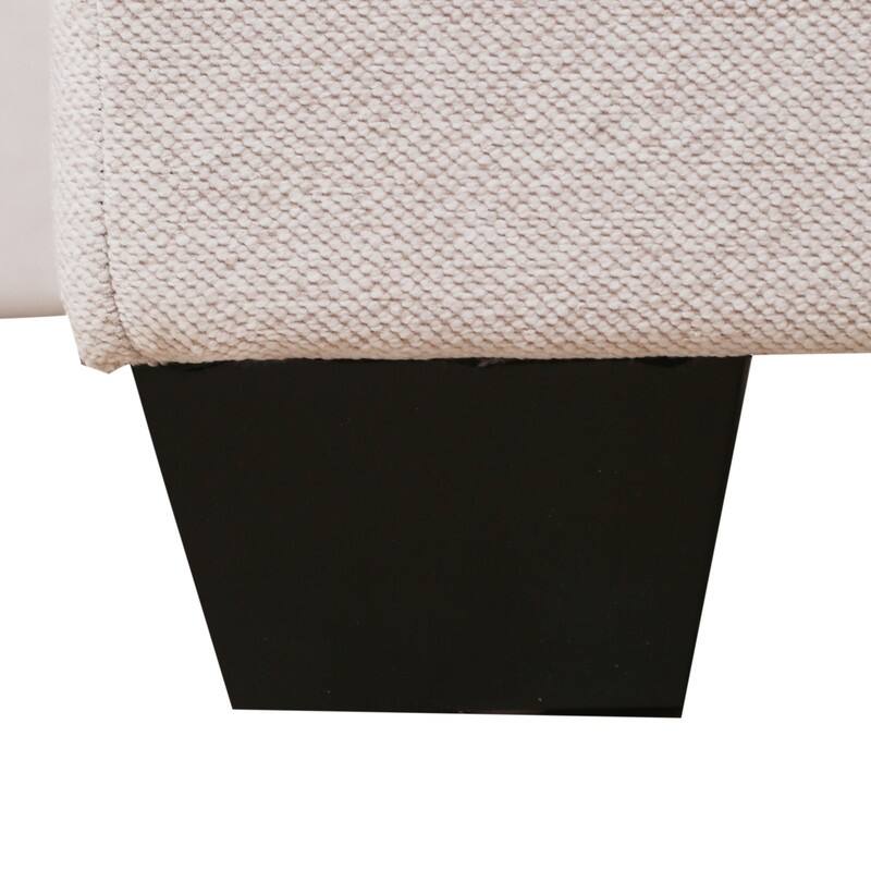 UShape Large Upholstered Sectional Sofa, Extra Wide Chaise Lounge Couch, Beige Bed Bath