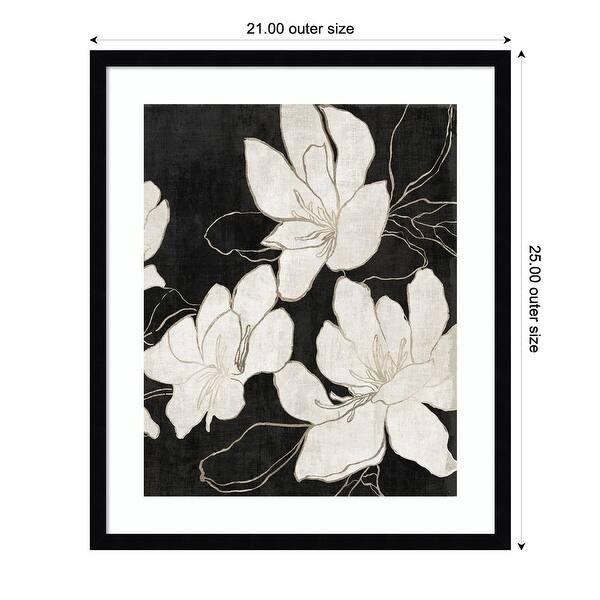 Japandi III by Asia Jensen Wood Framed Wall Art Print - Svelte Noir ...