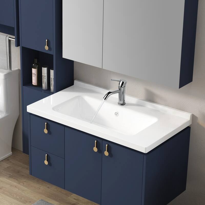 Topcraft Stainless Steel 6.7/12.2 Single Handle Single Hole Bathroom Sink Faucet