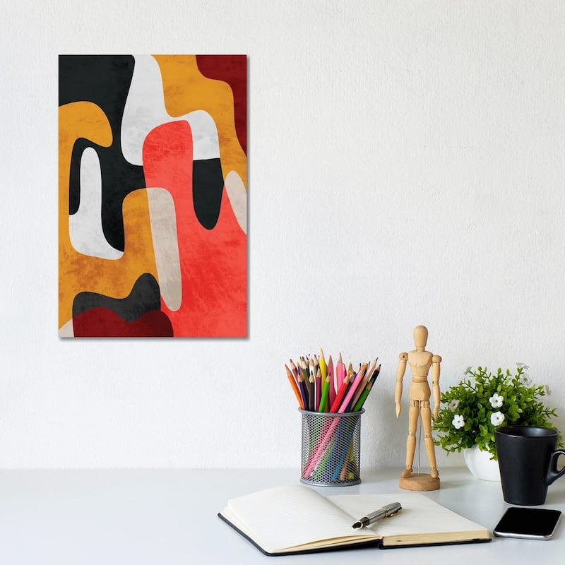 iCanvas "Mixed Theories II" by Marcus Prime Canvas Print - 12x8x0.75