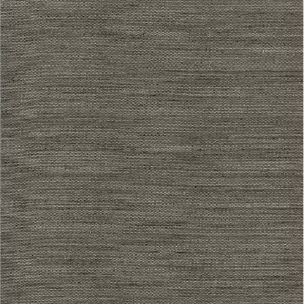 Chris Loves Julia x A-Street Prints Mycroft Slate Grasscloth Wallpaper