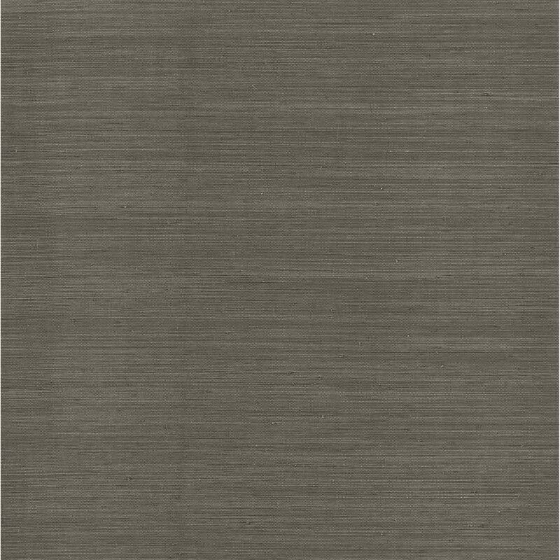 Chris Loves Julia x A-Street Prints Mycroft Slate Grasscloth Wallpaper