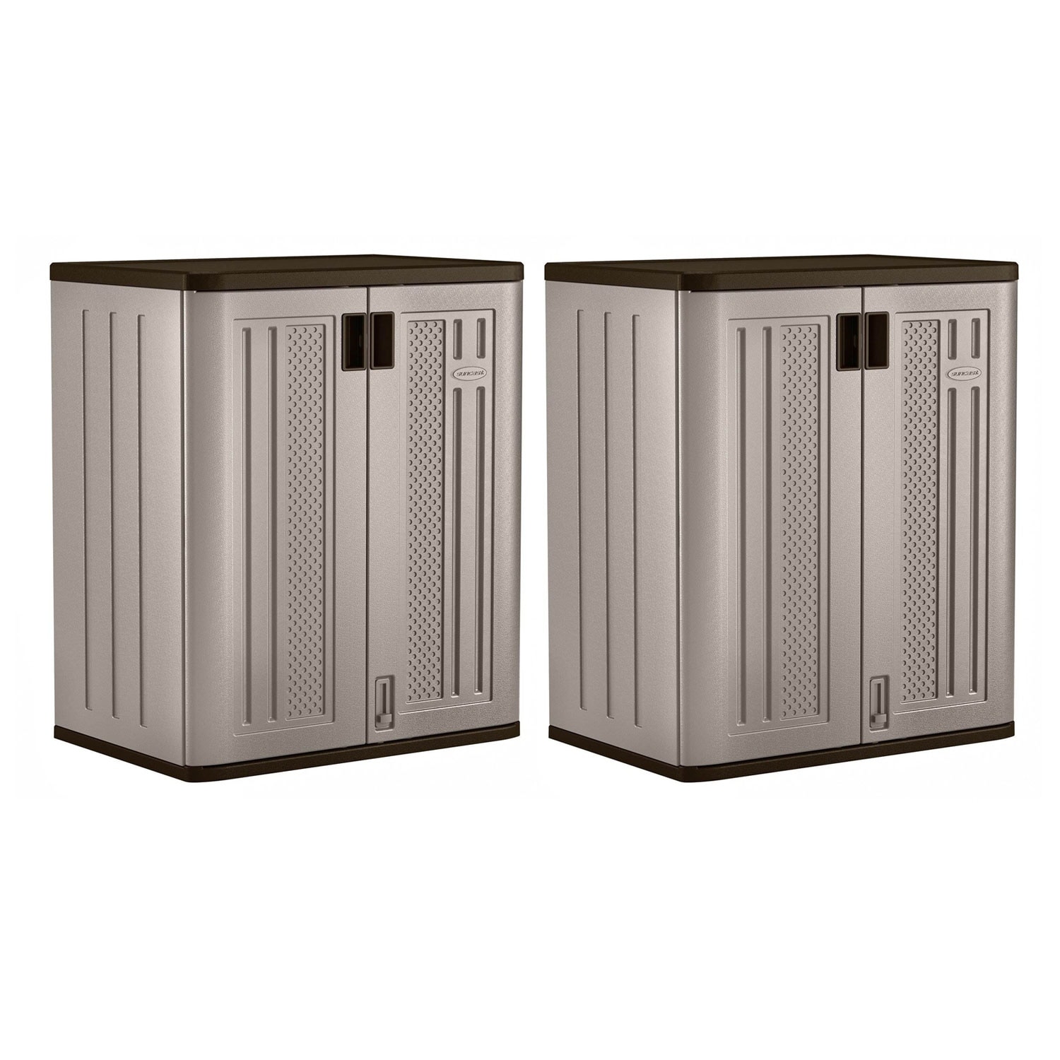 Plastic deals garage cabinets
