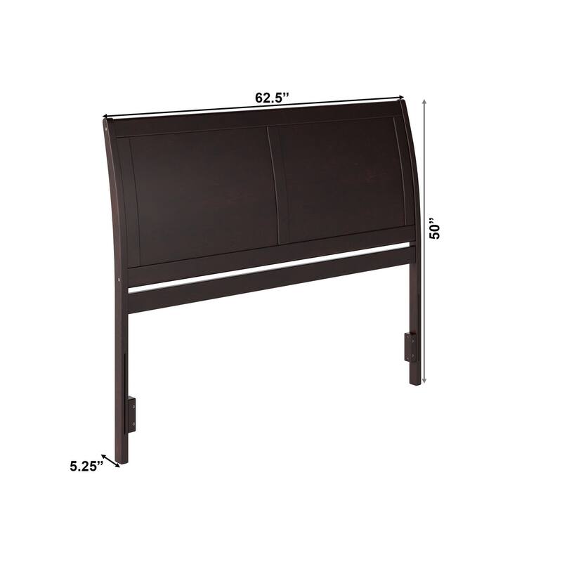 AFI Portland Headboard with Attachable Charger