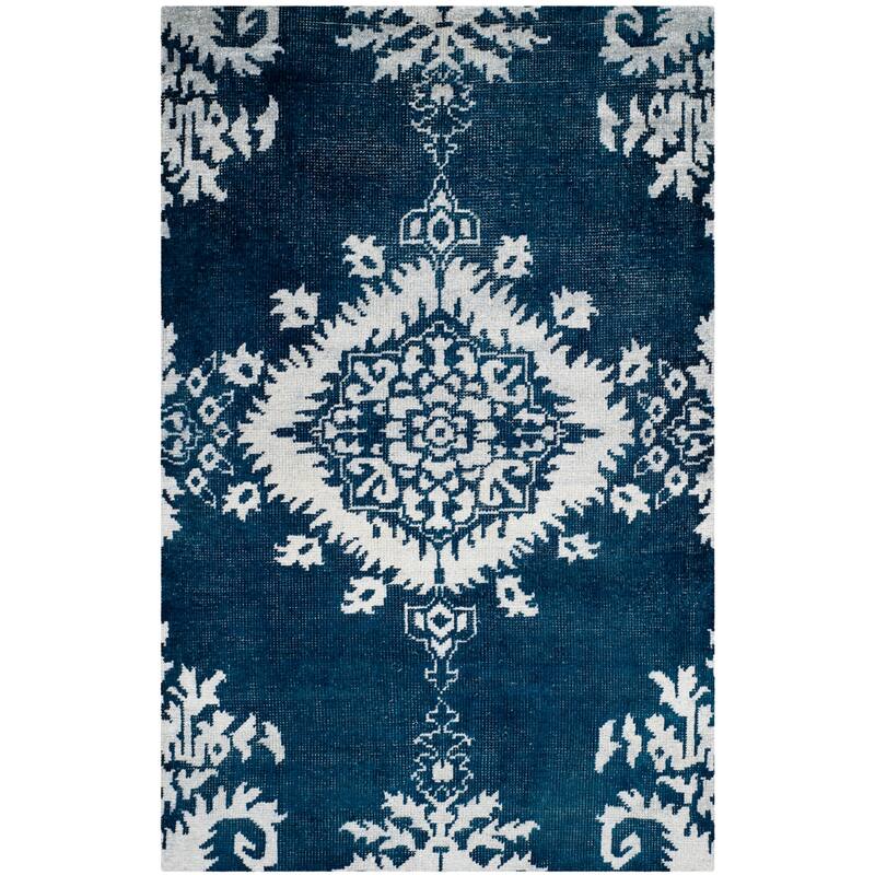 SAFAVIEH Hand-knotted Stone Wash Theddy Modern Wool Rug