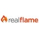 preview thumbnail 6 of 4, Calvin 46.5" Love Seat in Black by Real Flame