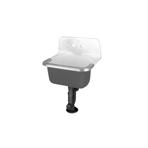 American Standard 7695 Akron Wall Mounted Cast Iron 24 ...