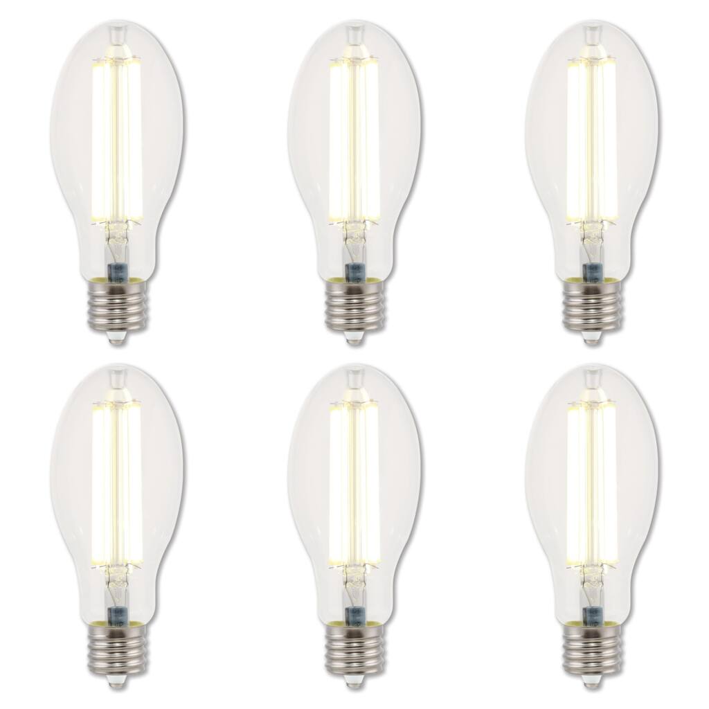 Westinghouse Lighting 32 Watt (175 Watt HID Equivalent) Daylight ED28 High Lumen Filament LED, Extended Mogul Base, 6 Pack