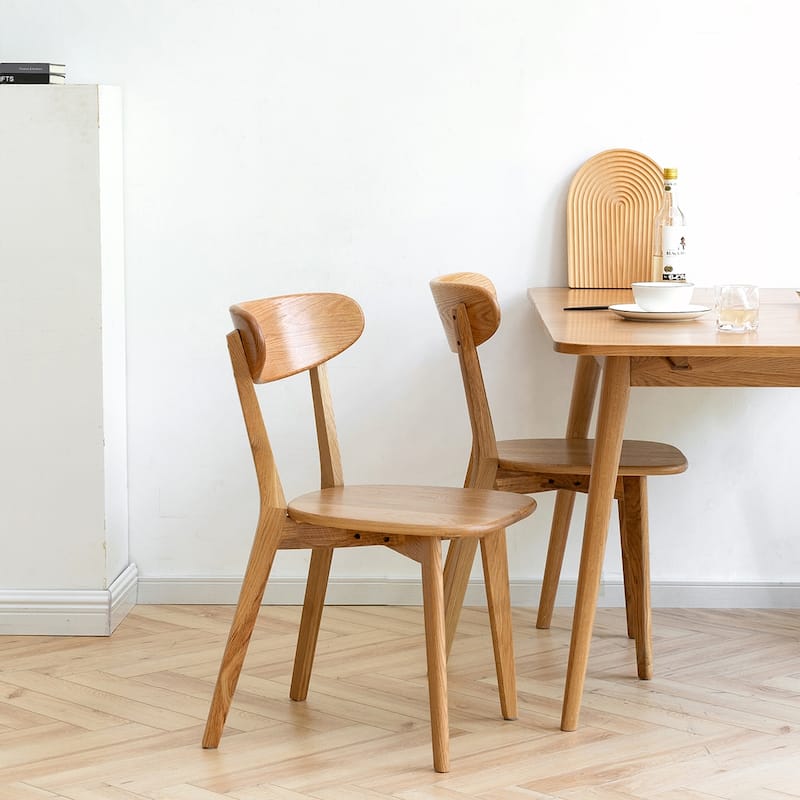 4PCS Solid Wood Dining Chair