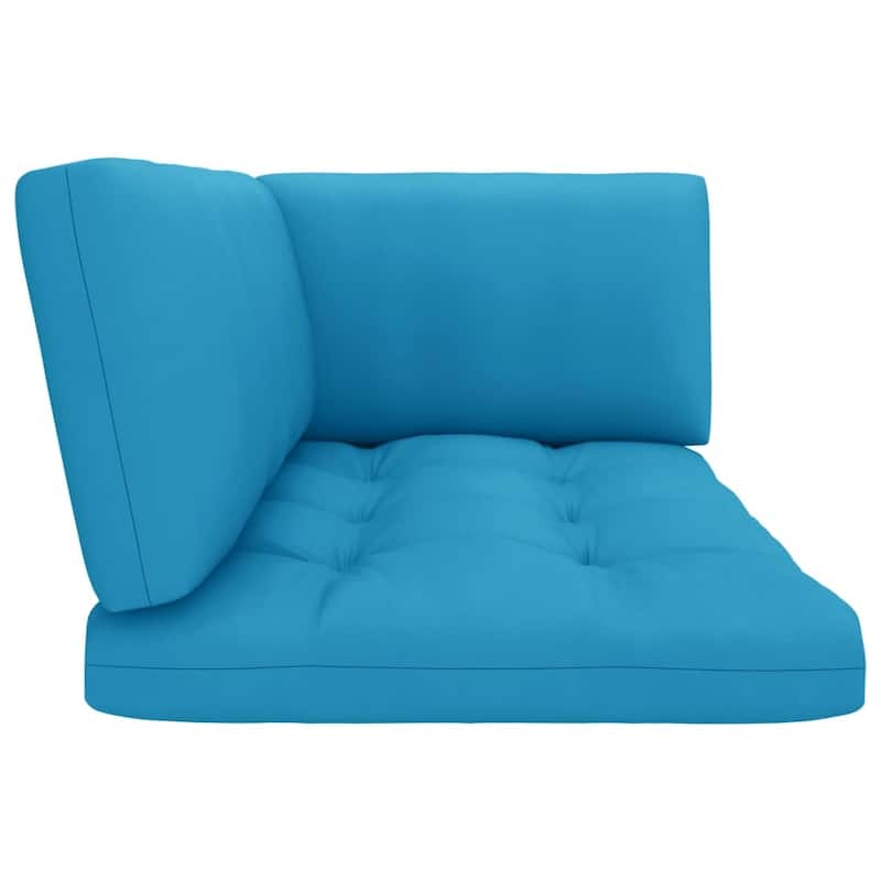 vidaXL Chair Cushion Water Repellent Pallet Cushion Seat Pad Pillow Fabric - 40.6" x 22.8" x 3.9"