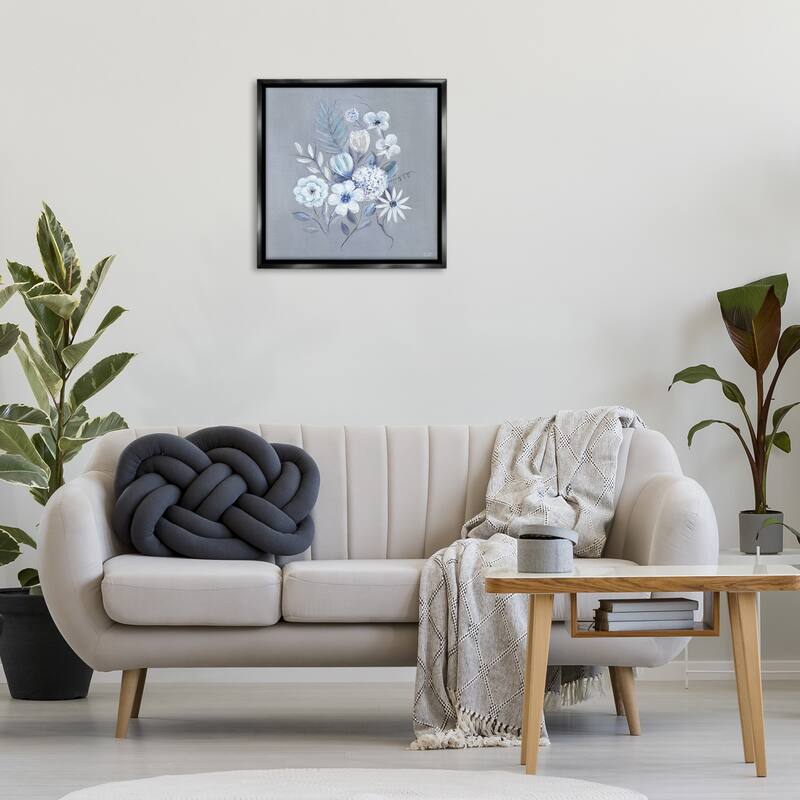 Stupell Mixed Flower Bundle Framed Floater Canvas Wall Art Design By Marilyn Dunlap