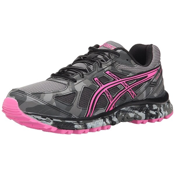 hot pink asics running shoes