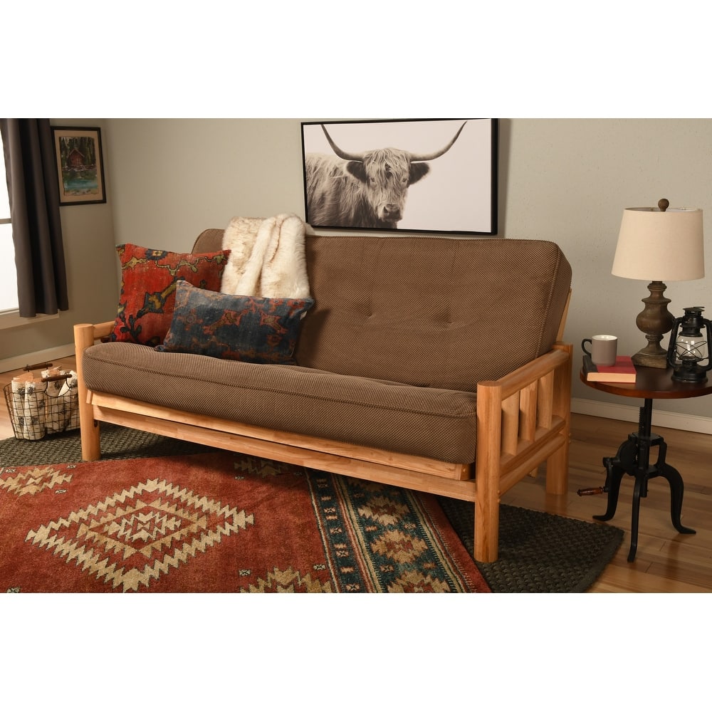 Copper Grove Julius Full-size Lodge Futon Set with Tufted Mattress