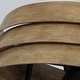 preview thumbnail 8 of 12, 22" Distressed Wood Grain Ceiling Fan Flush Mount with Light