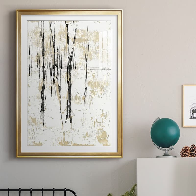 Gilded Forest I Premium Framed Print - Ready to Hang