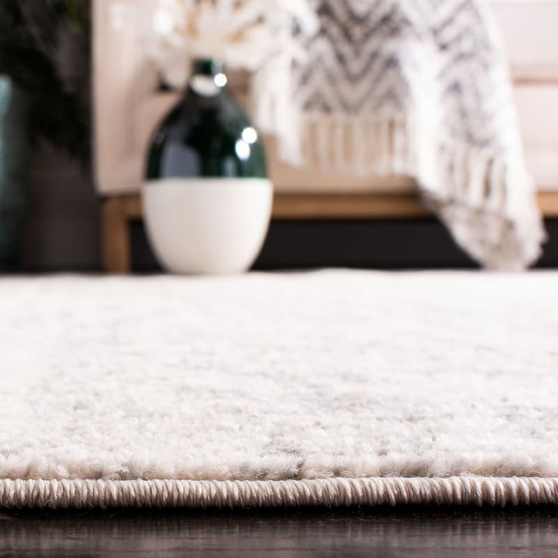 SAFAVIEH Madison Snowflake Medallion Rustic Farmhouse Distressed Rug