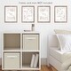 preview thumbnail 3 of 3, Floral Leaf Wall Decor Art Prints (Set of 4) - Ivory Cream Beige Taupe White Neutral Boho Watercolor Botanical Woodland Tropical