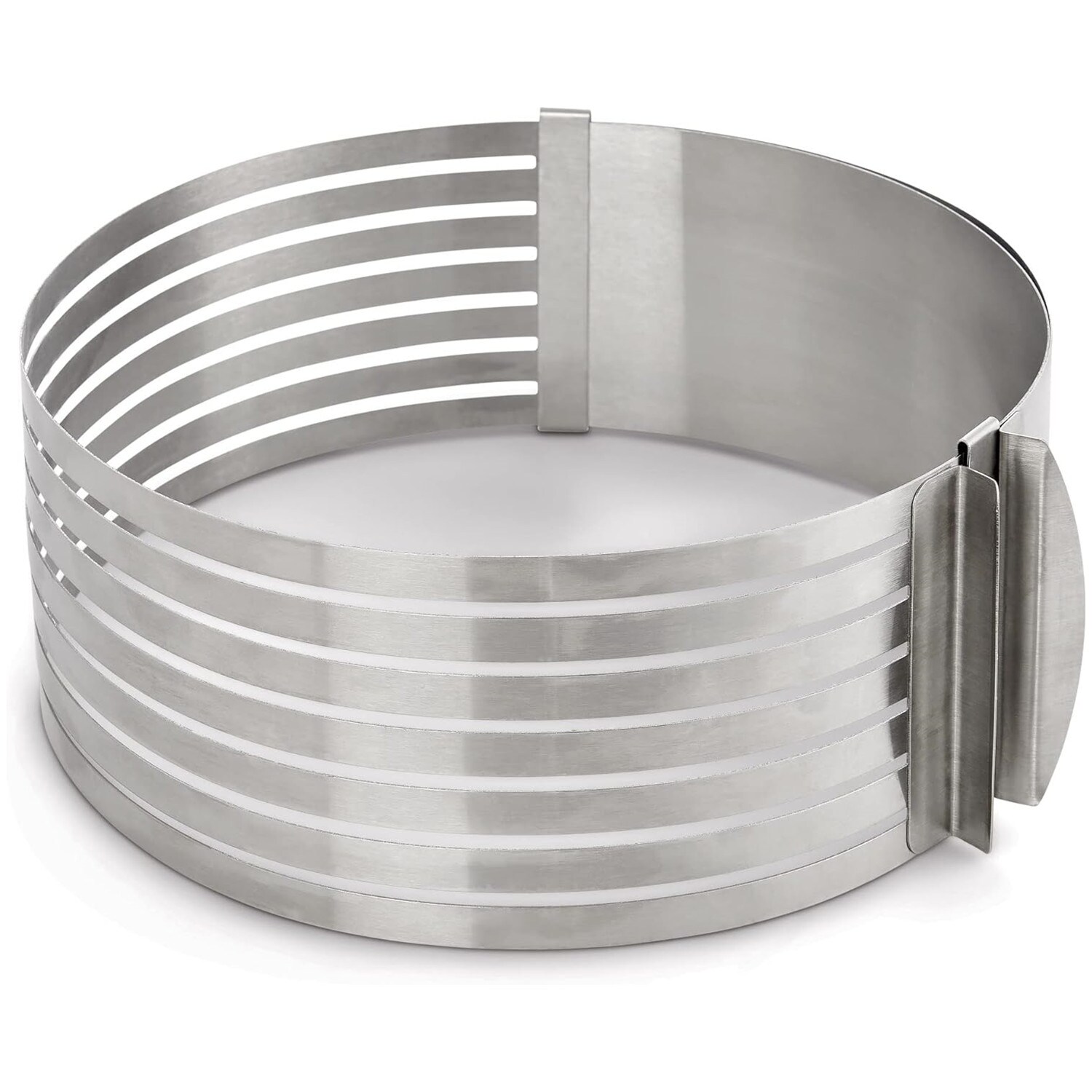 Stainless Steel Baking 7-Layer Slicer Leveler Fits 9 to 12-Inch Cakes