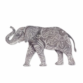 Capiz Elephant Wall Decor