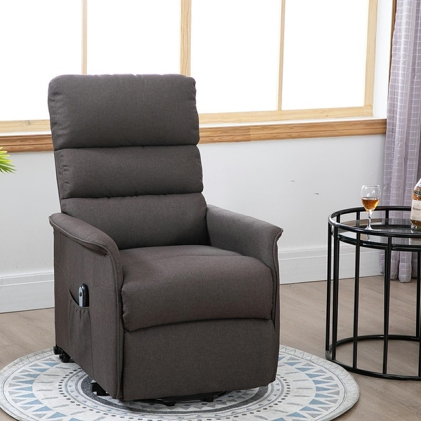 HOMCOM Power Lift Assist Recliner Chair with Remote On Sale Bed Bath Beyond 29871365