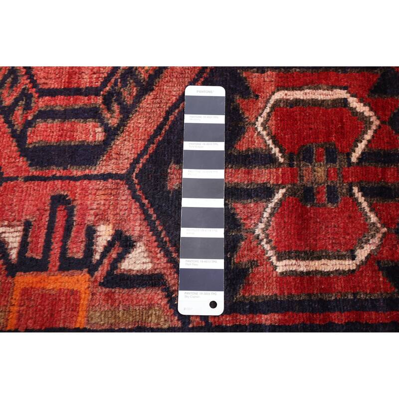 ECARPETGALLERY Hand-knotted Konya Anatolian Dark Navy, Red Wool Rug - 5'3 x 8'6