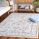 preview thumbnail 3 of 11, SAFAVIEH Tulum Analia Boho Rug 6'7" Square - Ivory Grey/Charcoal - Square
