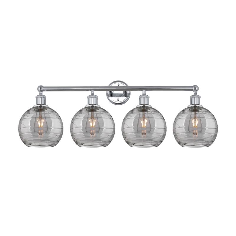 Innovations Lighting Athens Deco Swirl - 4 Light 35" Bath Vanity Light