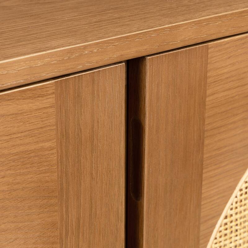 Archi 70" American Oak Sideboard in Timber Brown