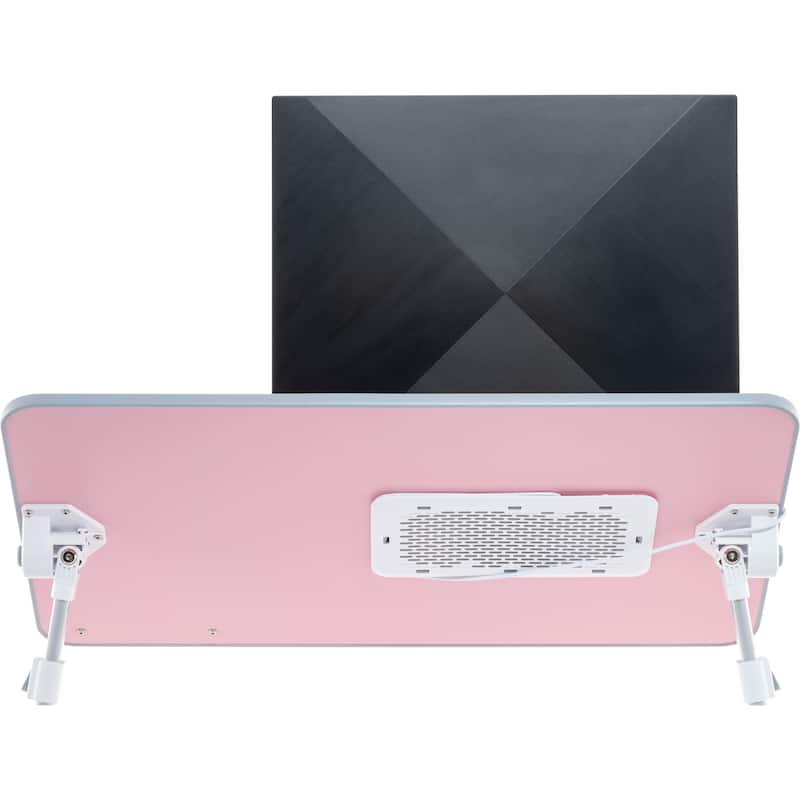 Husband Pillow - Lap Desk Wood Small Top - Fits Up to 17" Laptop - with Dual Cushion, Multifunctional Slot for Tablet