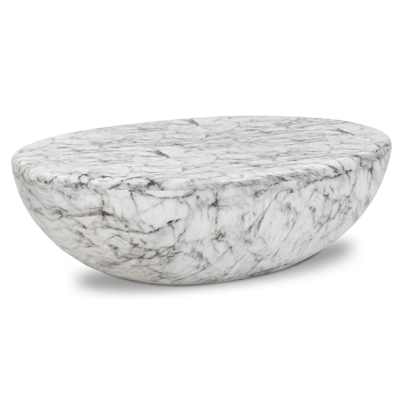 Poly and Bark Trevi Oval Coffee Table
